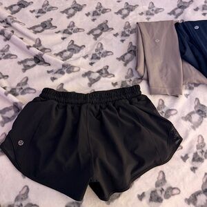 lululemon athletica Black Women's Running Shorts